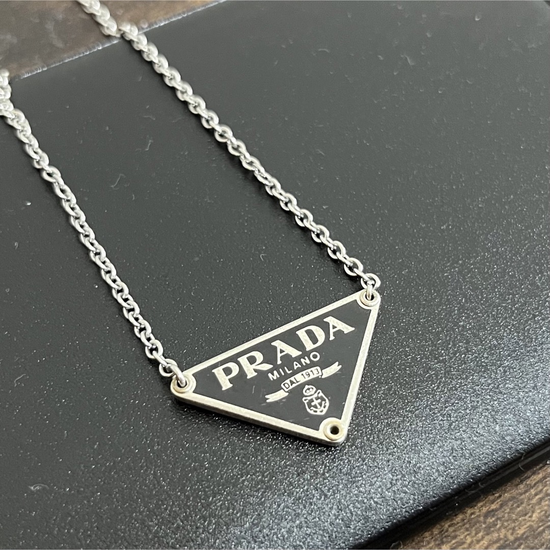 PRADA - PRADA ネックレス プラダ 男女兼用 45cmの通販 by (株 PRADA - PRADA ネックレス プラダ 男女兼用 45cmの通販 by (株