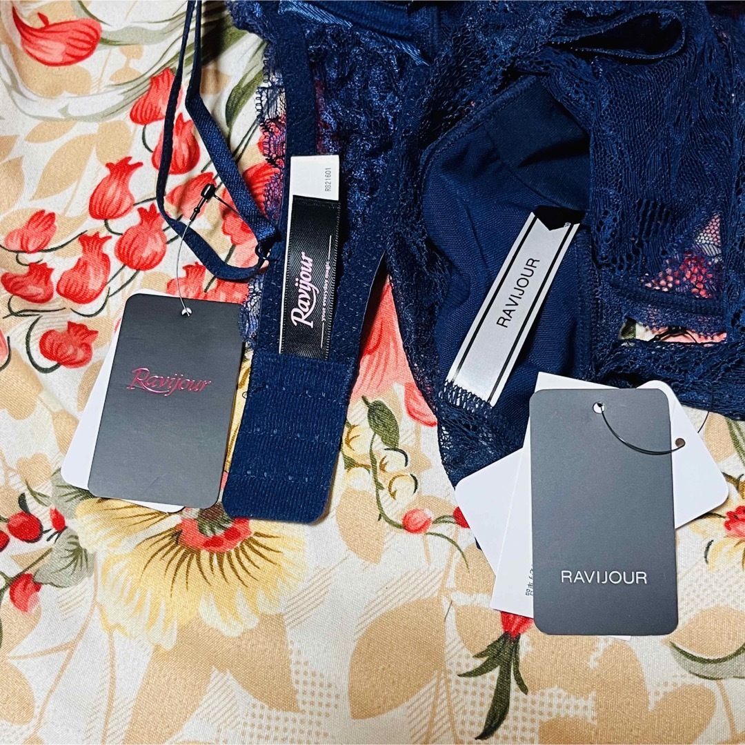 Ravijour - ☆Ravijour☆ブラショーツ☆NAVY☆レースフルバック Ravijour - ☆Ravijour☆ブラショーツ☆NAVY☆レースフルバック