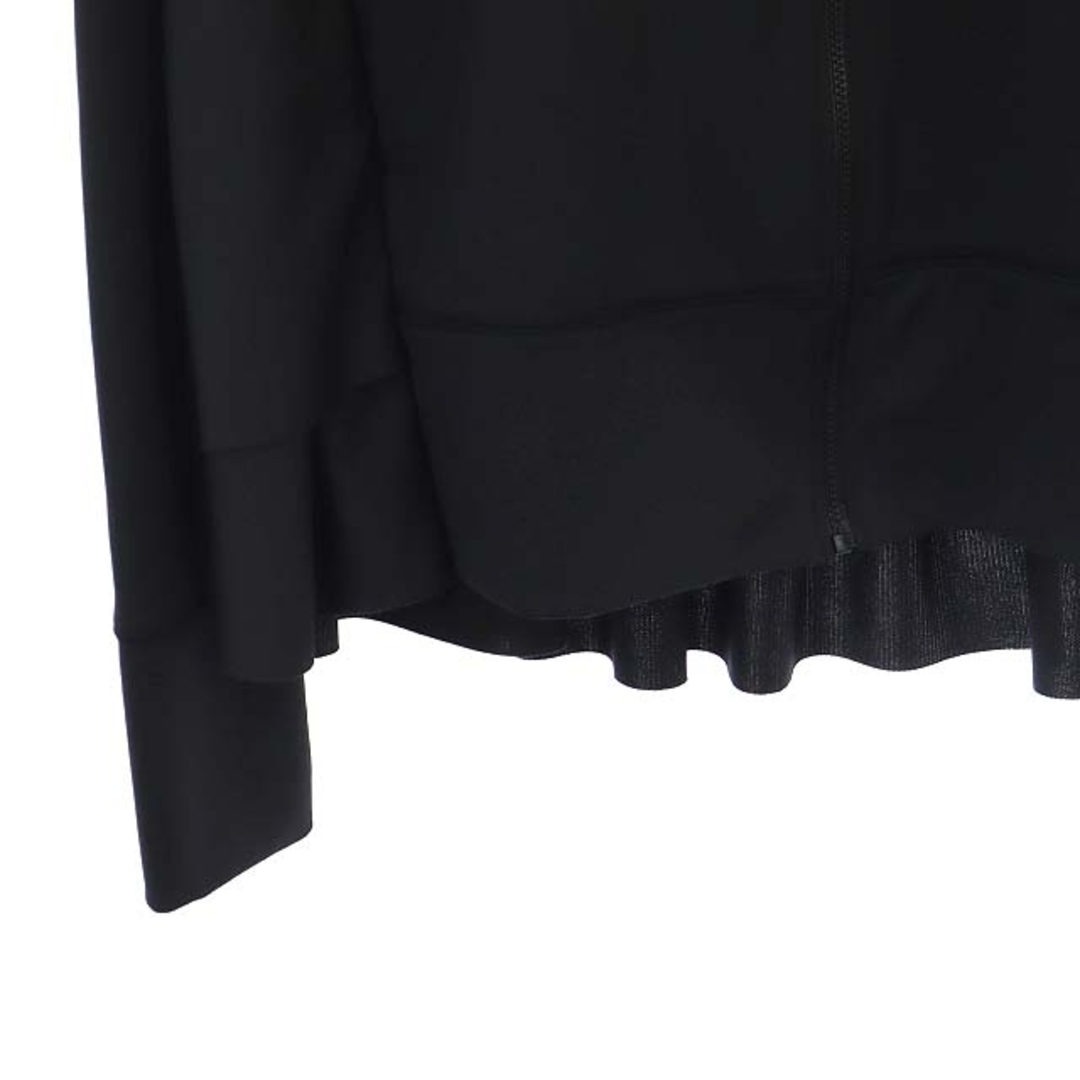 ヨリ yori 22SS ダブルフレアメッシュパーカー ジップアップ 長袖