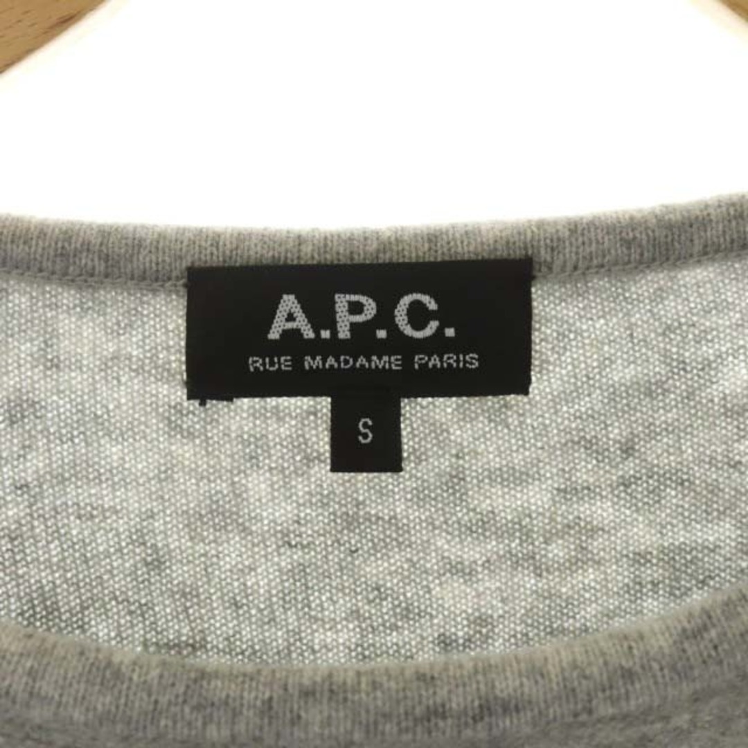 A.P.C.　アーペーセー　ニット　トップス　ブラック　ウール　S