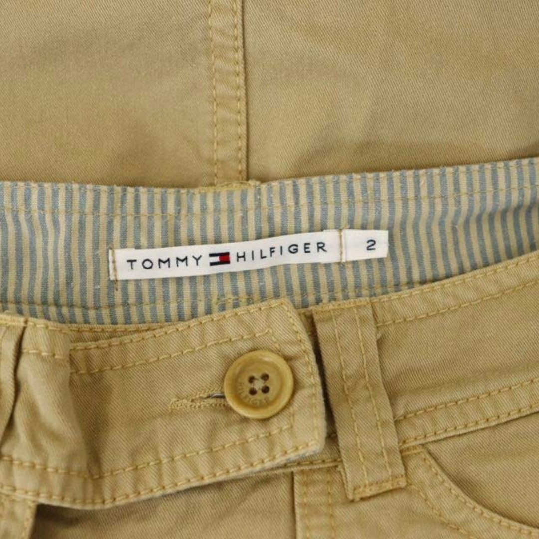 TOMMY HILFIGER(トミーヒルフィガー)のトミーヒルフィガー ミニスカート 台形 2 ベージュ /MF ■OS レディースのスカート(ミニスカート)の商品写真