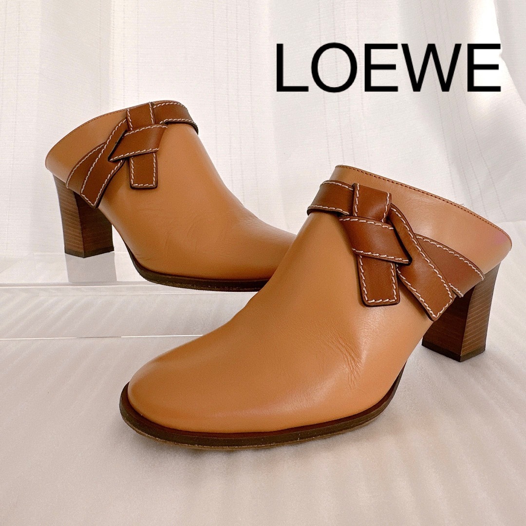 LOEWE(ロエベ)のLOEWE ロエベ　ゲート　ハイヒール　サンダル　パンプス　ミュール　靴　極美品 レディースの靴/シューズ(ハイヒール/パンプス)の商品写真