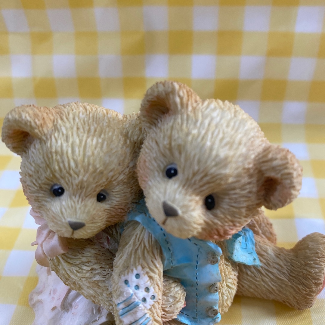 cherished teddies テディベア 熊 陶器 置物 オブジェ 飾りの cherished teddies テディベア 熊 陶器 置物 オブジェ 飾りの
