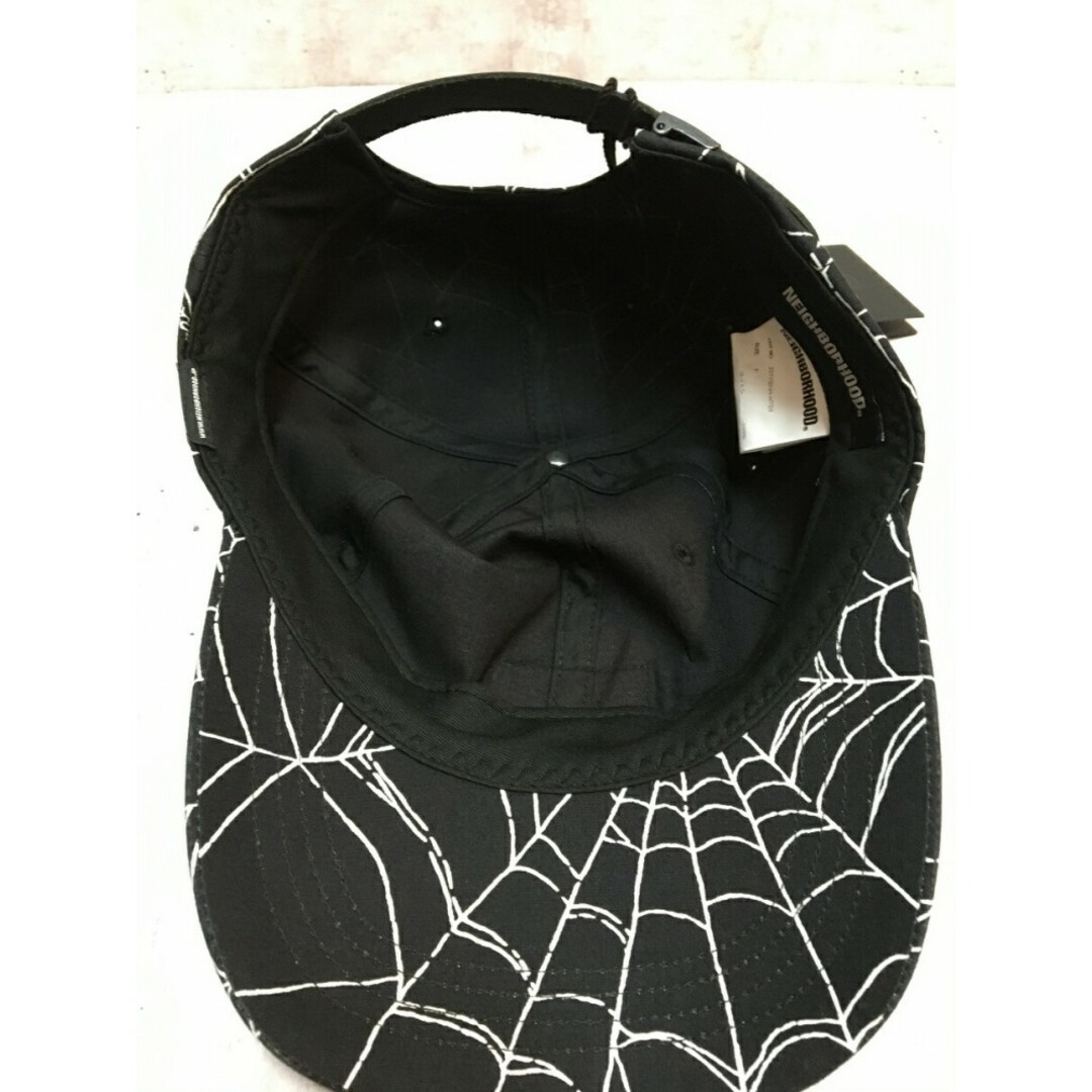 NEIGHBORHOOD SPIDERWEB DAD CAP 23ss ネイバーフッド スパイダーウェブ ダッド キャップ 231YGNH-HT03【中古】【004】