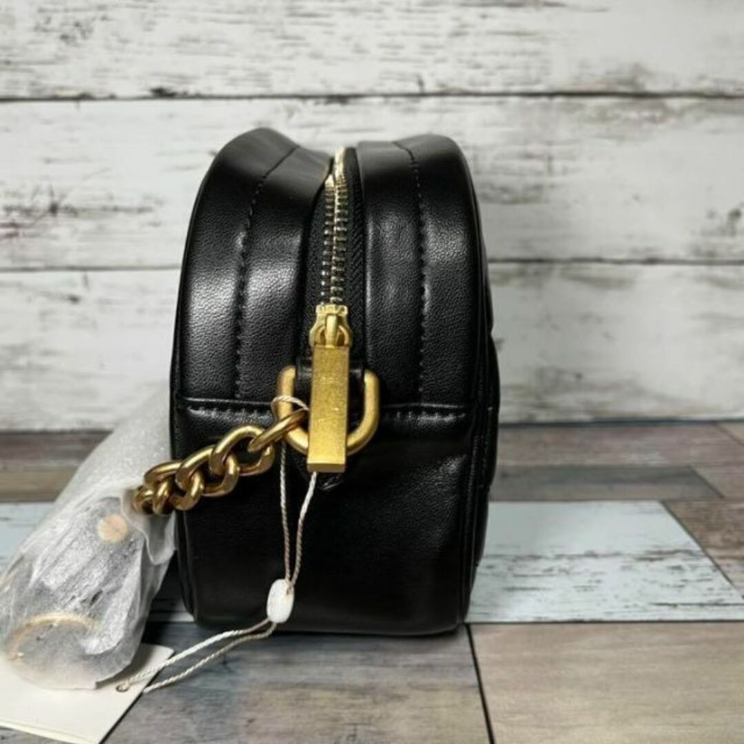 Tory Burch - 【新品】TORYBURCH KIRA CHEVRON ショルダーバック 黒の