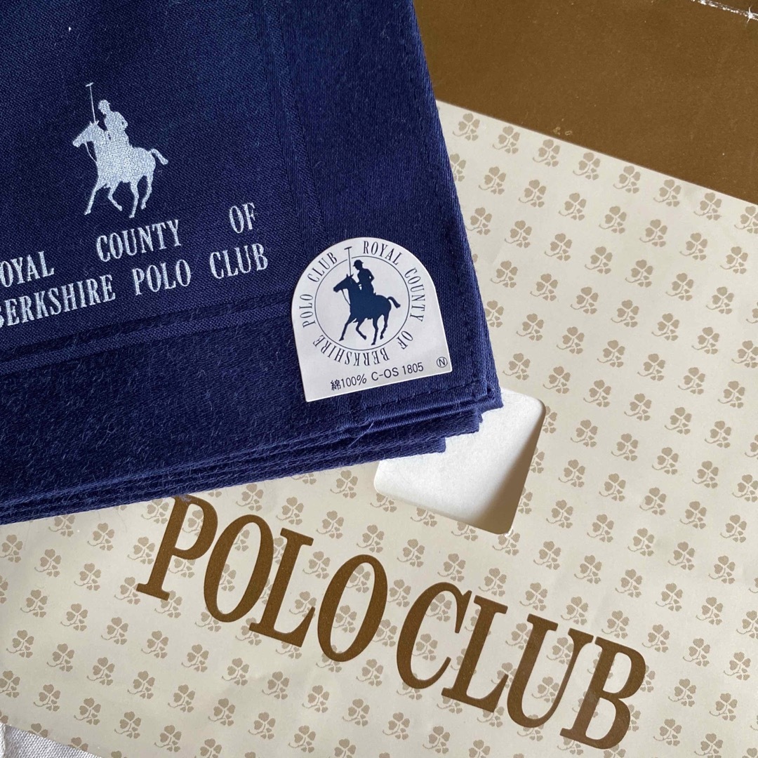 Polo Club(ポロクラブ)の新品　ハンカチ メンズのファッション小物(ハンカチ/ポケットチーフ)の商品写真