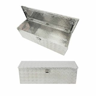 Zabuuun!【正規品】アルミ 工具箱 ブラック 大型160L 123cm×39cm Zabuuun!【正規品】アルミ 工具箱 ブラック 大型160L 123cm×39cm