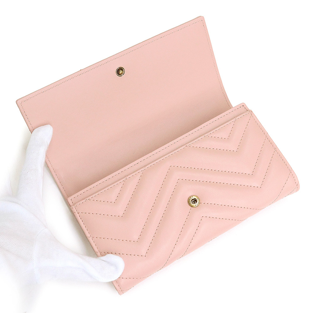 Gucci - グッチ シェブロン キルティング GGマーモント コンチネンタル
