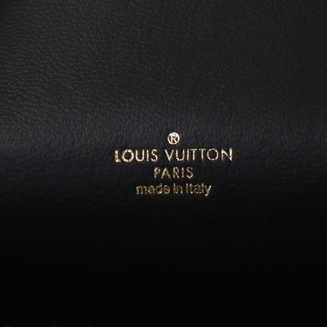LOUIS VUITTON(ルイヴィトン)のルイ ヴィトン ビジュー サック イヤホン ホルダー LV リンク イヤホンケース カーフスキン レザー ブラック 黒 M00829 箱付  LOUIS VUITTON （新品・未使用品） レディースのファッション小物(その他)の商品写真