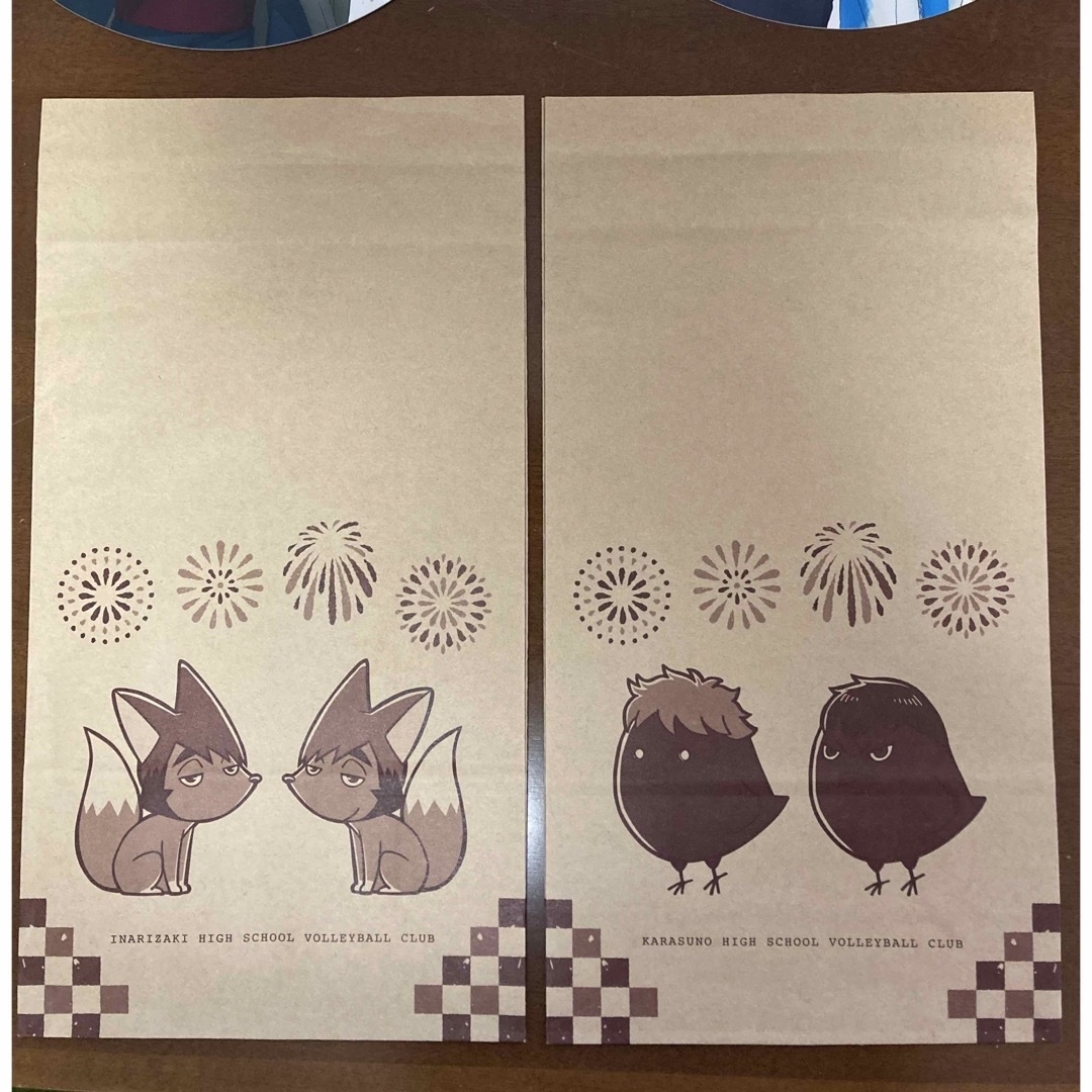 専用ショーセツバン、ハイキュー‼︎縁日ポップコーン紙袋・団扇 エンタメ/ホビーのアニメグッズ(その他)の商品写真