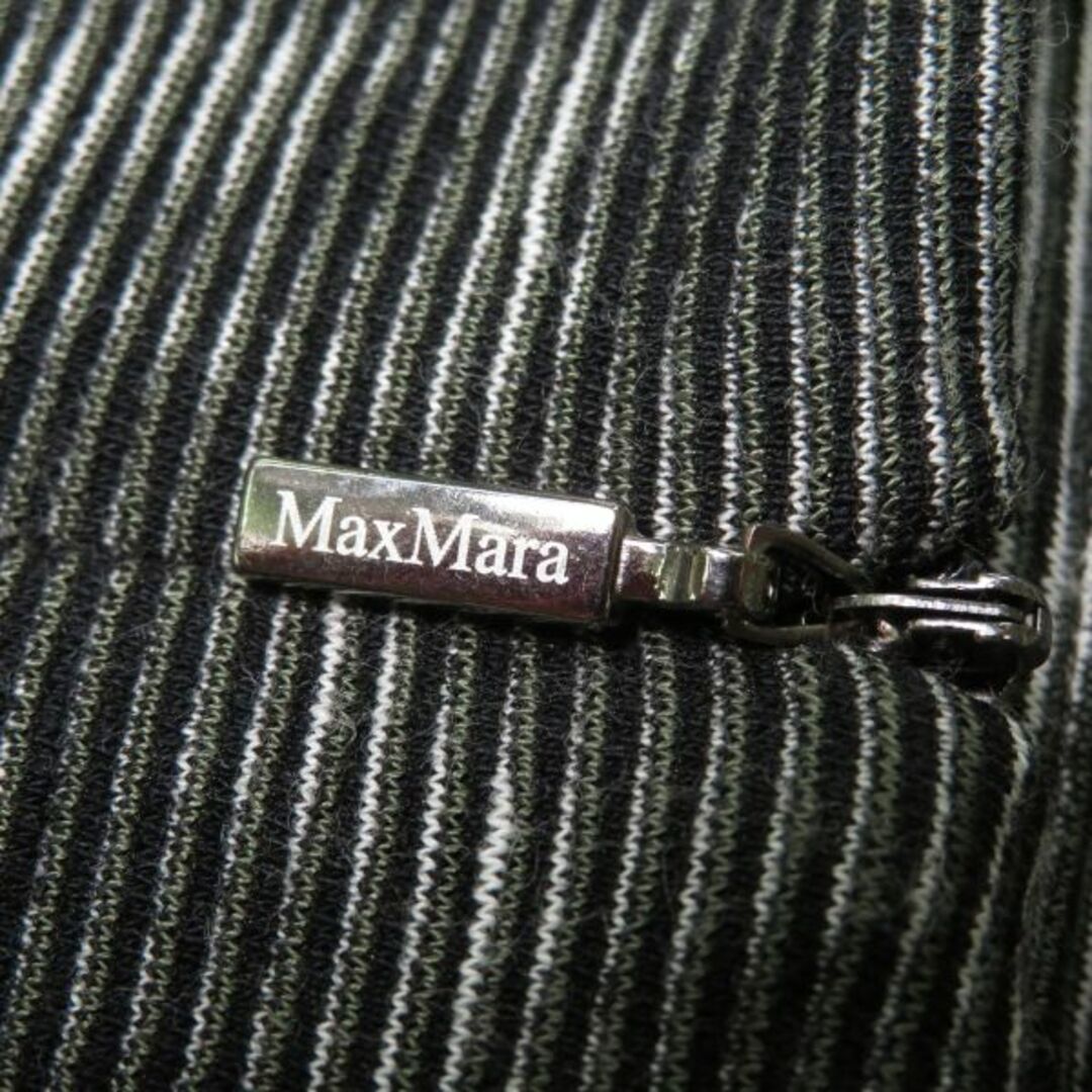 Max Mara(マックスマーラ)の美品 MAXMARA マックスマーラ タイトスカート 1点 グレー 40 コットン他 膝丈 総柄 スリット レディース AU1732A9  レディースのスカート(ミニスカート)の商品写真