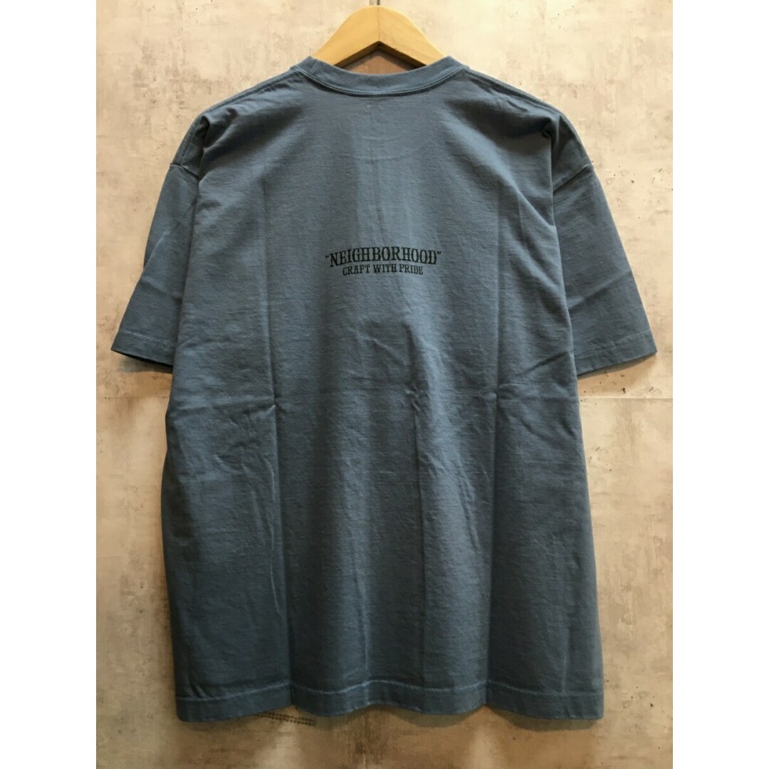 NEIGHBORHOOD(ネイバーフッド)のNEIGHBORHOOD 23SS NH.TEE SS-10 ネイバーフッド Tシャツ 231PCNH-ST10 BLUE GRAY【中古】【004】 メンズのトップス(Tシャツ/カットソー(半袖/袖なし))の商品写真