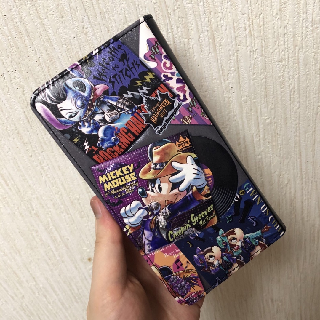 Disney(ディズニー)のTDL ディズニー ハロウィン ミッキー ミニー スマホケース 多機種 スマホ/家電/カメラのスマホアクセサリー(モバイルケース/カバー)の商品写真