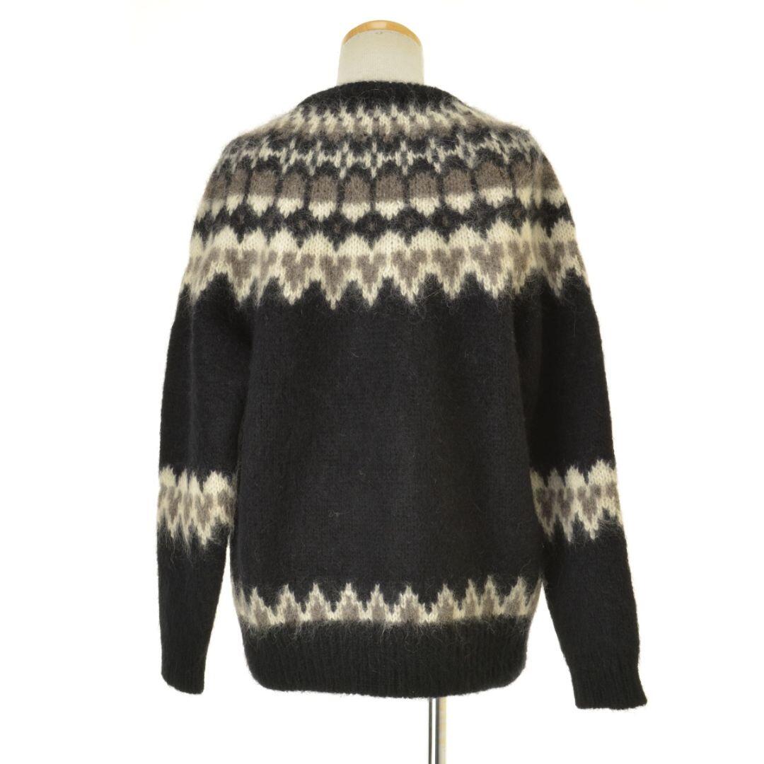 【BATONER】MOHAIR NORDIC SWEATER