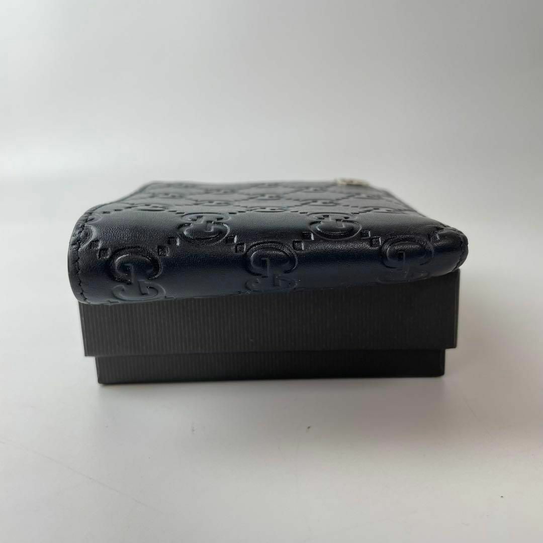 グッチ GUCCI 箱付き 二つ折り財布 グッチシマ - 通販 - hydro-mineral.net