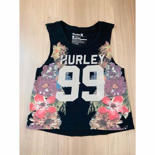 ハーレー(Hurley)のHurley ハーレー　タンクトップ　花柄　ロゴ　おしゃれ(タンクトップ)