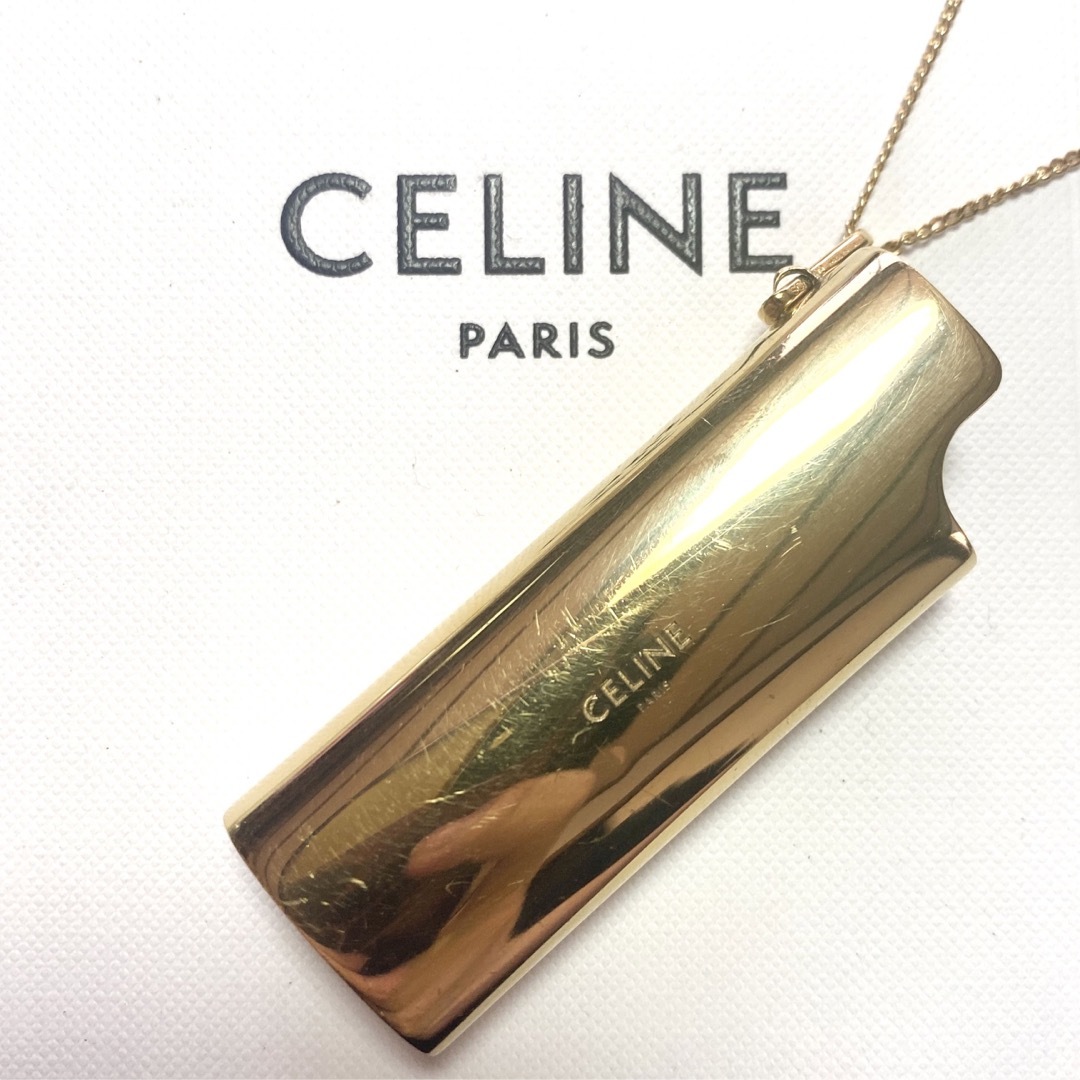 CELINE セリーヌ ライターケース ゴールド - 小物 CELINE セリーヌ ライターケース ゴールド - 小物