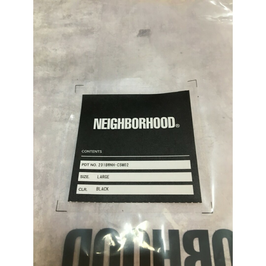NEIGHBORHOOD SRL.SHELTECH CREWNECK SS-2 ネイバーフッド 23ss Tシャツ 231BWNH-CSM02 BLACK【004】