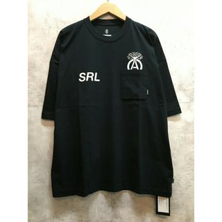 ネイバーフッド(NEIGHBORHOOD)のNEIGHBORHOOD SRL.SHELTECH CREWNECK SS-2 ネイバーフッド 23ss Tシャツ 231BWNH-CSM02 BLACK【中古】【004】(Tシャツ/カットソー(半袖/袖なし))