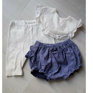 プティマイン(petit main)のpetit mainの3点セット(パンツ)