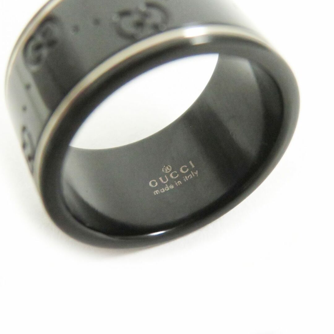 Gucci - 極美品□GUCCI/グッチ GGパターン アイコン シンバンド ワイド