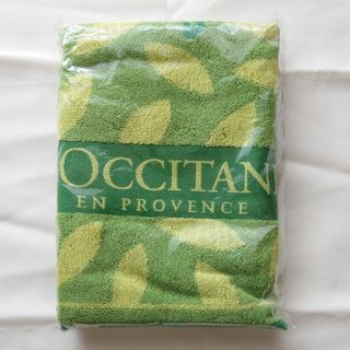 ロクシタン(L'OCCITANE)の【未使用】ロクシタン◆ヴァーベナデザインバスタオル(ノベルティグッズ)