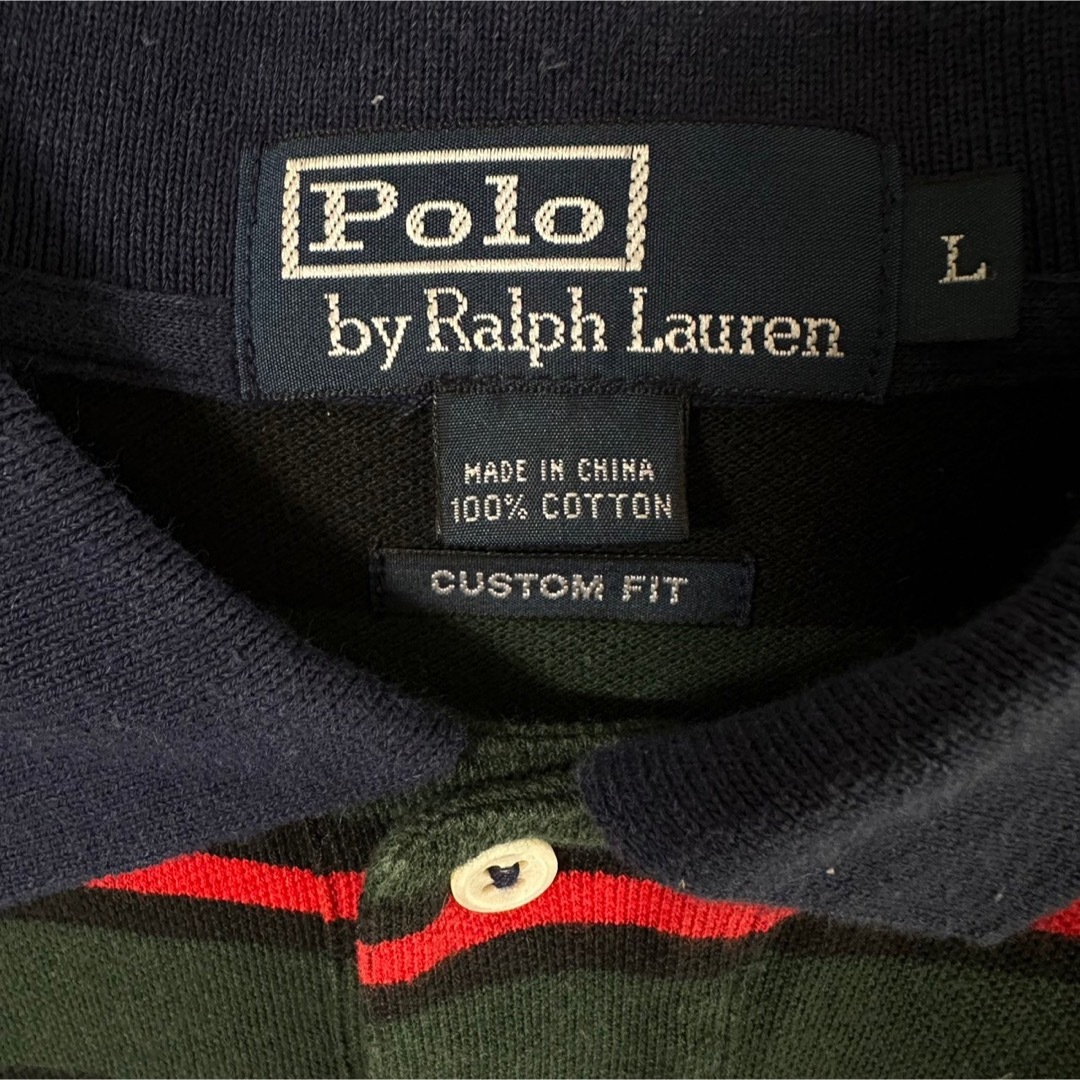 Ralph Lauren - Ralph Lauren ポロシャツ L 刺繍ロゴ ワンポイントロゴ