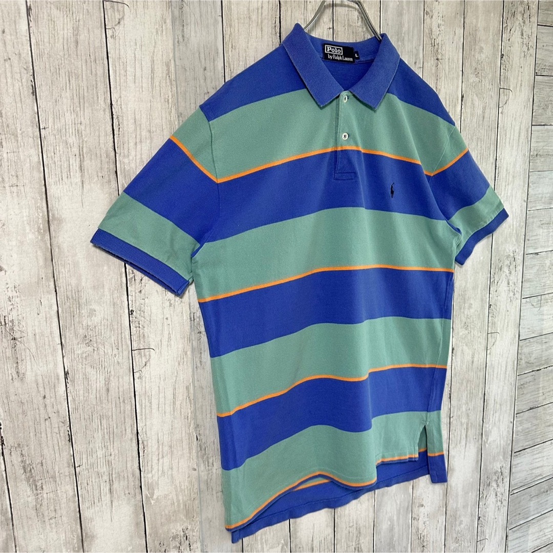 Ralph Lauren - Ralph Lauren ポロシャツ L 刺繍ロゴ ワンポイントロゴ