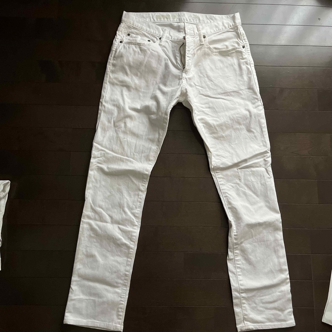 GAP(ギャップ)のギャップ　白スキニージーンズ メンズのパンツ(デニム/ジーンズ)の商品写真