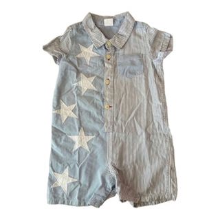 ギャップキッズ(GAP Kids)のBaby GAP シャツ　シャツ ロンパース　80cm(シャツ/カットソー)