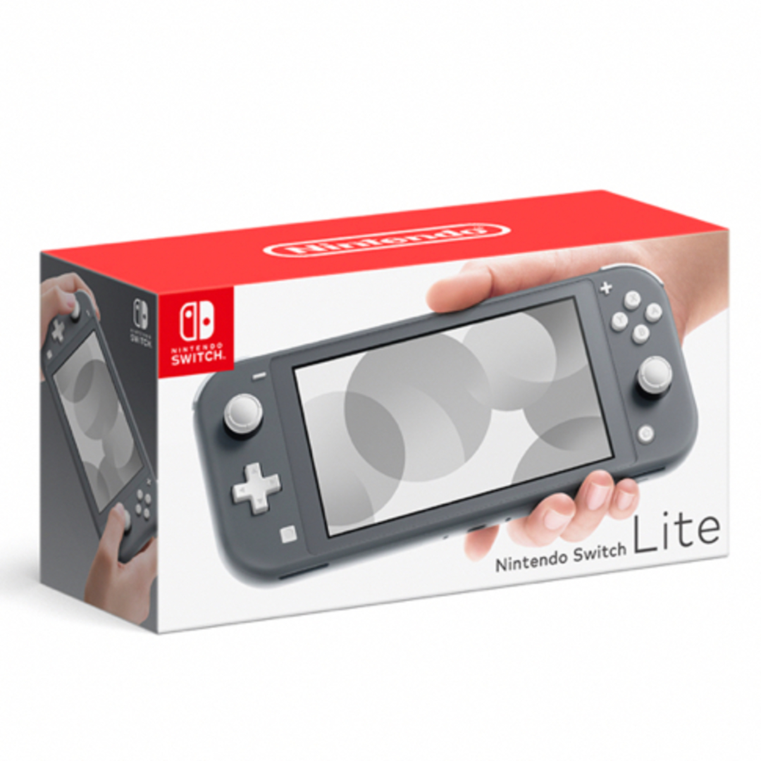 Nintendo Switch(ニンテンドースイッチ)のNintendo Switch Lite ニンテンドースイッチライトグレー エンタメ/ホビーのゲームソフト/ゲーム機本体(携帯用ゲーム機本体)の商品写真