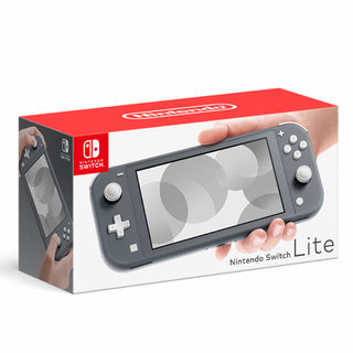 ニンテンドースイッチ(Nintendo Switch)のNintendo Switch Lite ニンテンドースイッチライトグレー(携帯用ゲーム機本体)