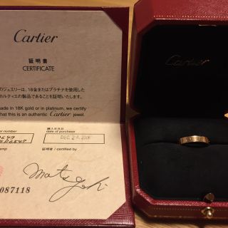 カルティエ(Cartier)のカルティエラブリング 値下げします✨(リング(指輪))