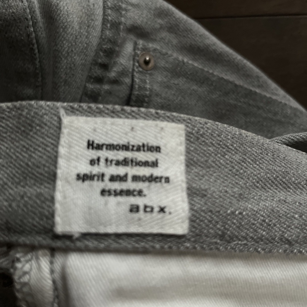 abx(エービーエックス)のabx グレージーンズ メンズのパンツ(デニム/ジーンズ)の商品写真