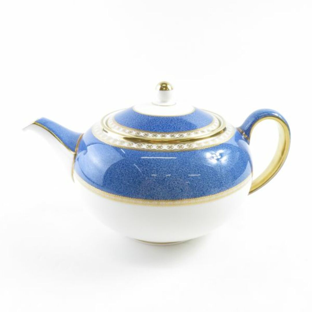 WEDGWOOD(ウェッジウッド)の美品 WEDGWOOD ウェッジウッド ユーランダーパウダーブルー ティーポット 1点 茶器 SC7120R  インテリア/住まい/日用品のキッチン/食器(その他)の商品写真