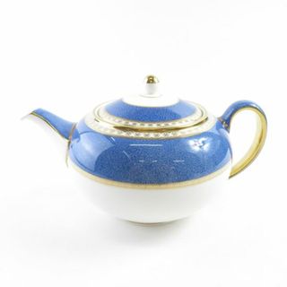 ウェッジウッド(WEDGWOOD)の美品 WEDGWOOD ウェッジウッド ユーランダーパウダーブルー ティーポット 1点 茶器 SC7120R (その他)