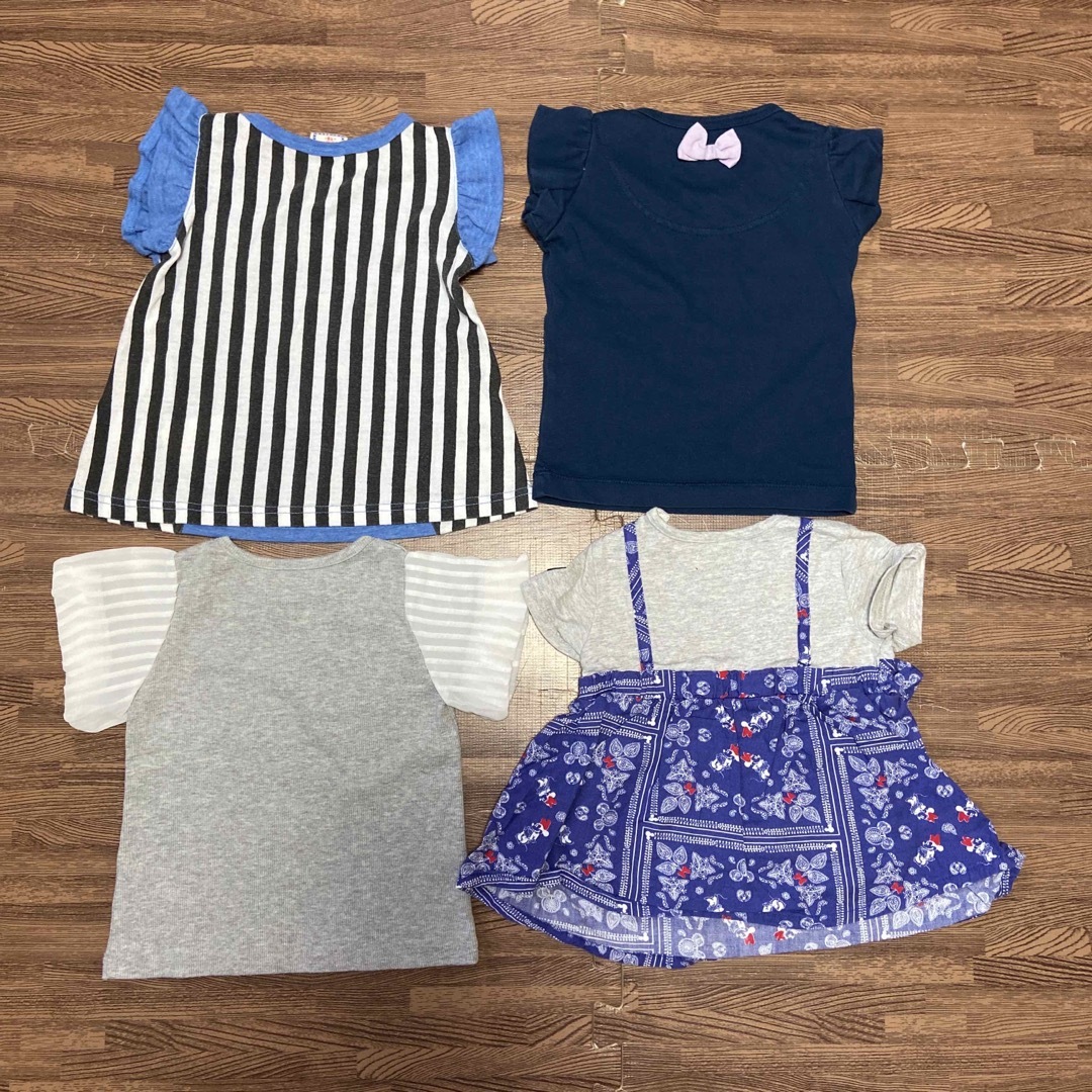 petit main(プティマイン)の女の子　夏服　12着　まとめ売り　90cm キッズ/ベビー/マタニティのキッズ服女の子用(90cm~)(その他)の商品写真