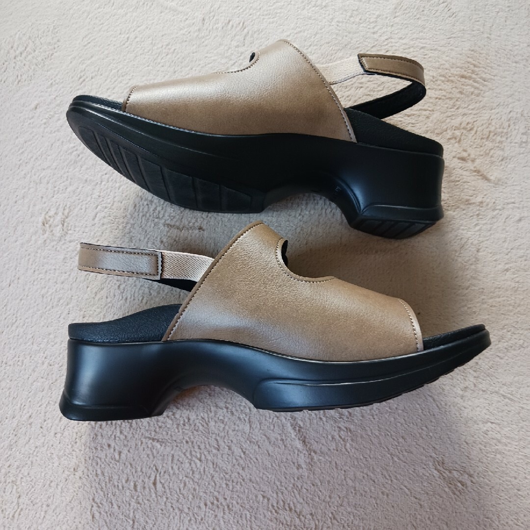 Re:getA(リゲッタ)のリゲッタ　バックベルト付きサンダル レディースの靴/シューズ(サンダル)の商品写真