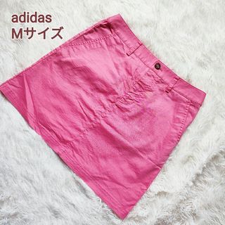 アディダス(adidas)のadidas ゴルフ スカート M ピンク(ウエア)