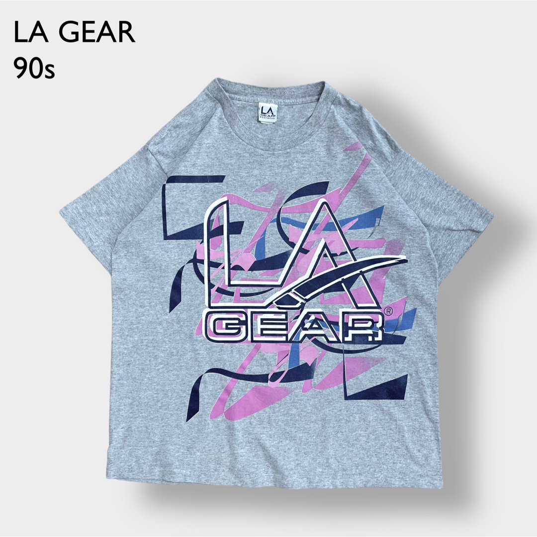 【LA GEAR】90s USA製 プリント Tシャツ シングルステッチ