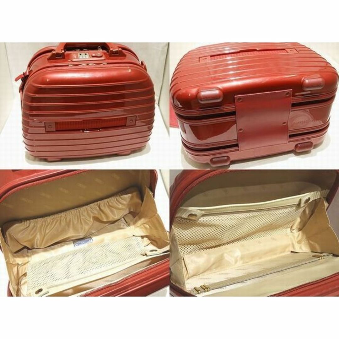 リモワ ミニ スーツケース ◆ レッド系 RIMOWA SALSA DELUXE 1