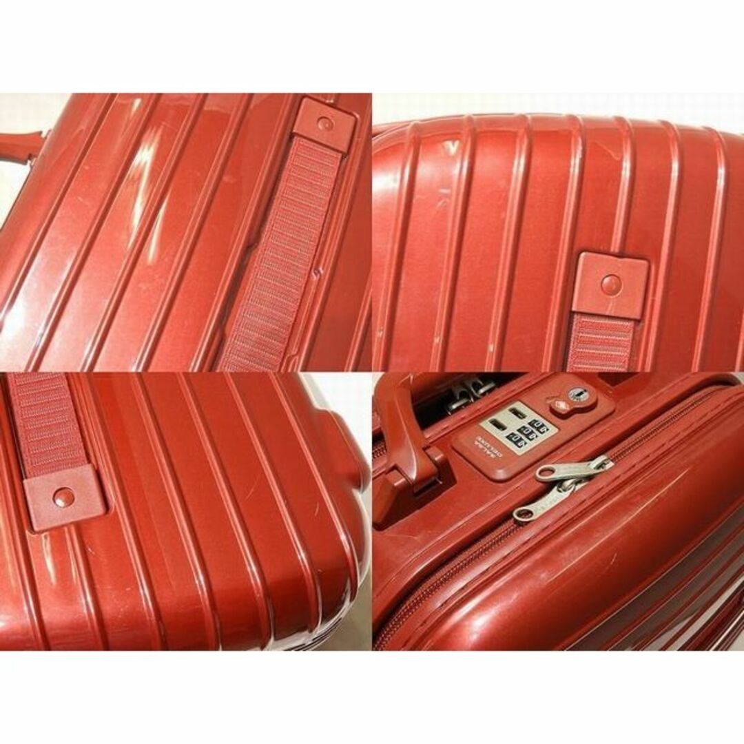 リモワ ミニ スーツケース ◆ レッド系 RIMOWA SALSA DELUXE 3