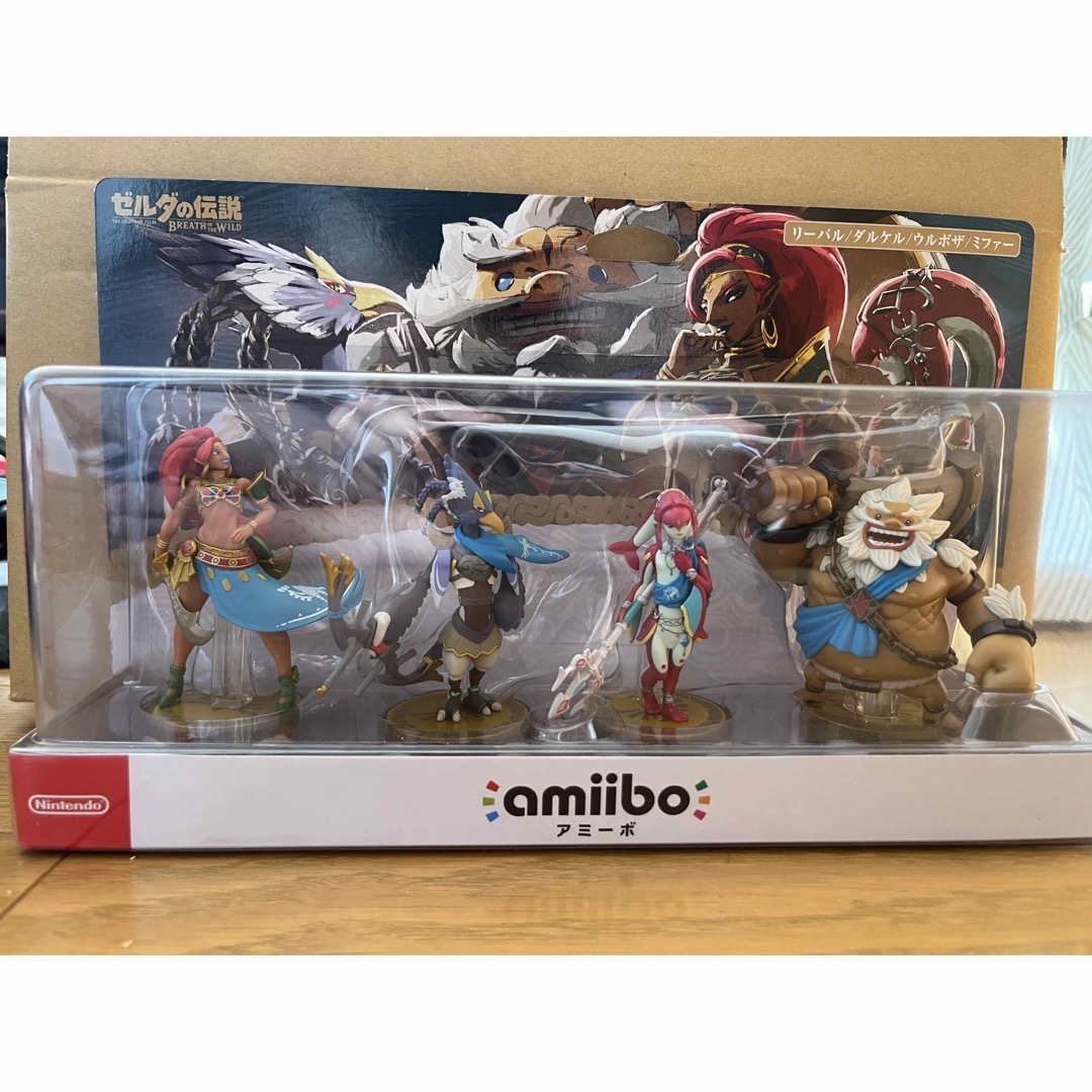 amiibo 四人の英傑セット［リーバル/ダルケル/ウルボザ/ミファー］