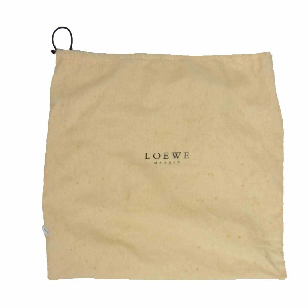 LOEWE(ロエベ)のLOEWE ロエベ レザー クラッチ セカンド バック ブラウン系【中古】 レディースのバッグ(クラッチバッグ)の商品写真