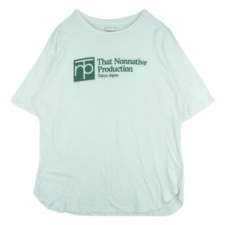 ノンネイティブ(nonnative)のnonnative ノンネイティブ 20SS NN-T3758 UNIVERSITY TEE Tシャツ 半袖 コットン 日本製 ホワイト系 2【中古】(Tシャツ/カットソー(半袖/袖なし))