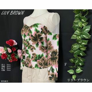 リリーブラウン(Lily Brown)のLILY BROWN リリーブラウン レディースシアートップス(シャツ/ブラウス(長袖/七分))