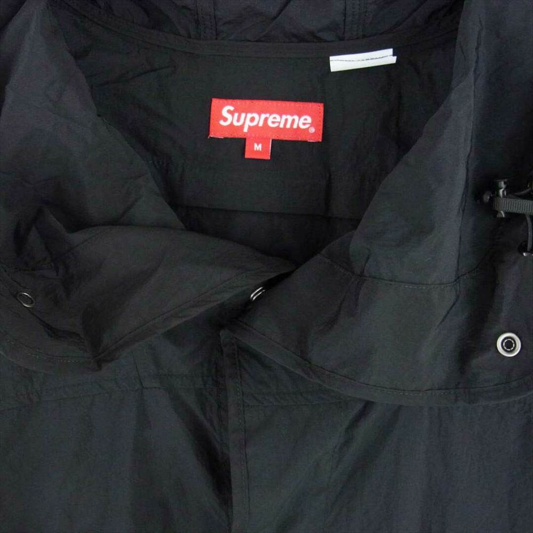 Supreme シュプリーム ジャケット 23SS Motion Logo Lightweight Parka Black モーション ロゴ ライトウェイト パーカー ナイロン ジャケット ブラック系 M【新古品】【未使用】