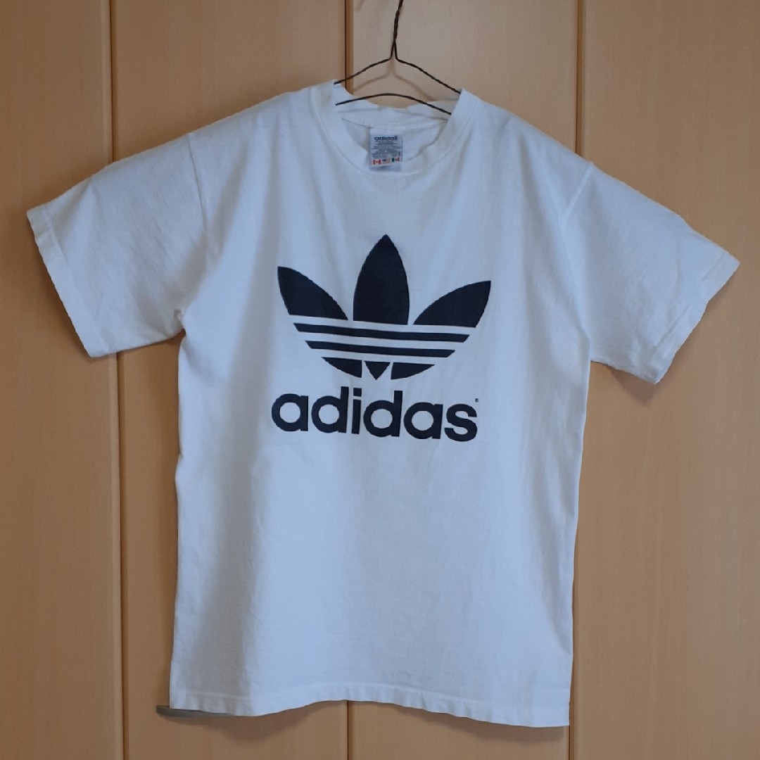 adidas(アディダス)の★十三様専用★　USA製 adidasTシャツ 万国タグ 90s トレフィルロゴ メンズのトップス(Tシャツ/カットソー(半袖/袖なし))の商品写真