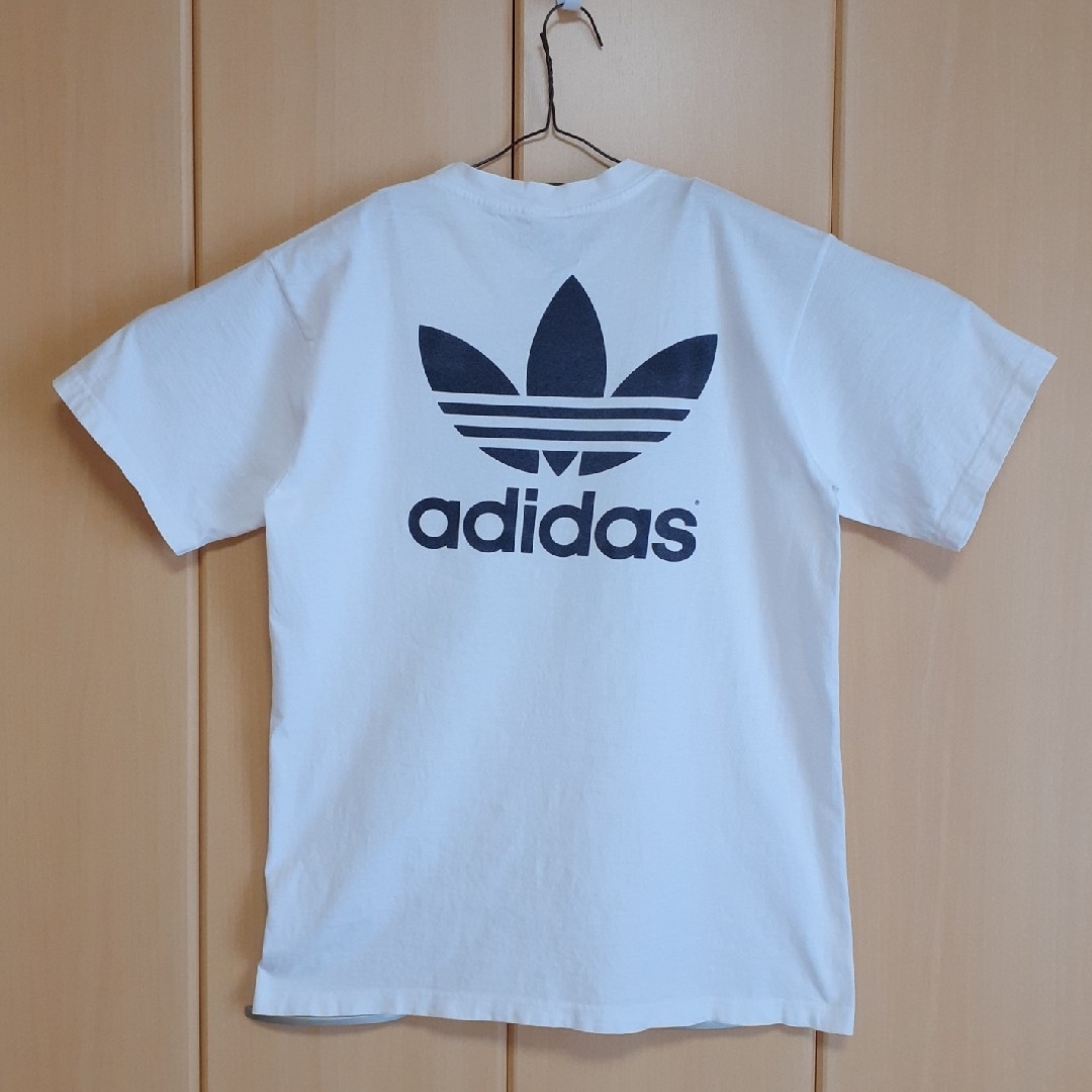 adidas(アディダス)の★十三様専用★　USA製 adidasTシャツ 万国タグ 90s トレフィルロゴ メンズのトップス(Tシャツ/カットソー(半袖/袖なし))の商品写真