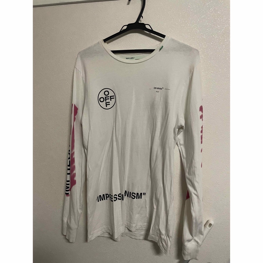 off-white オフホワイト　ロングTシャツ